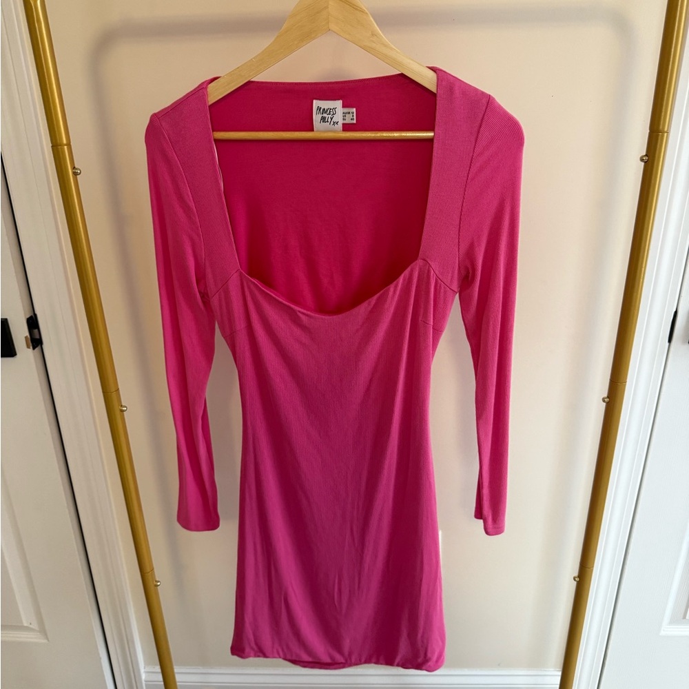 Fitted Pink Dress